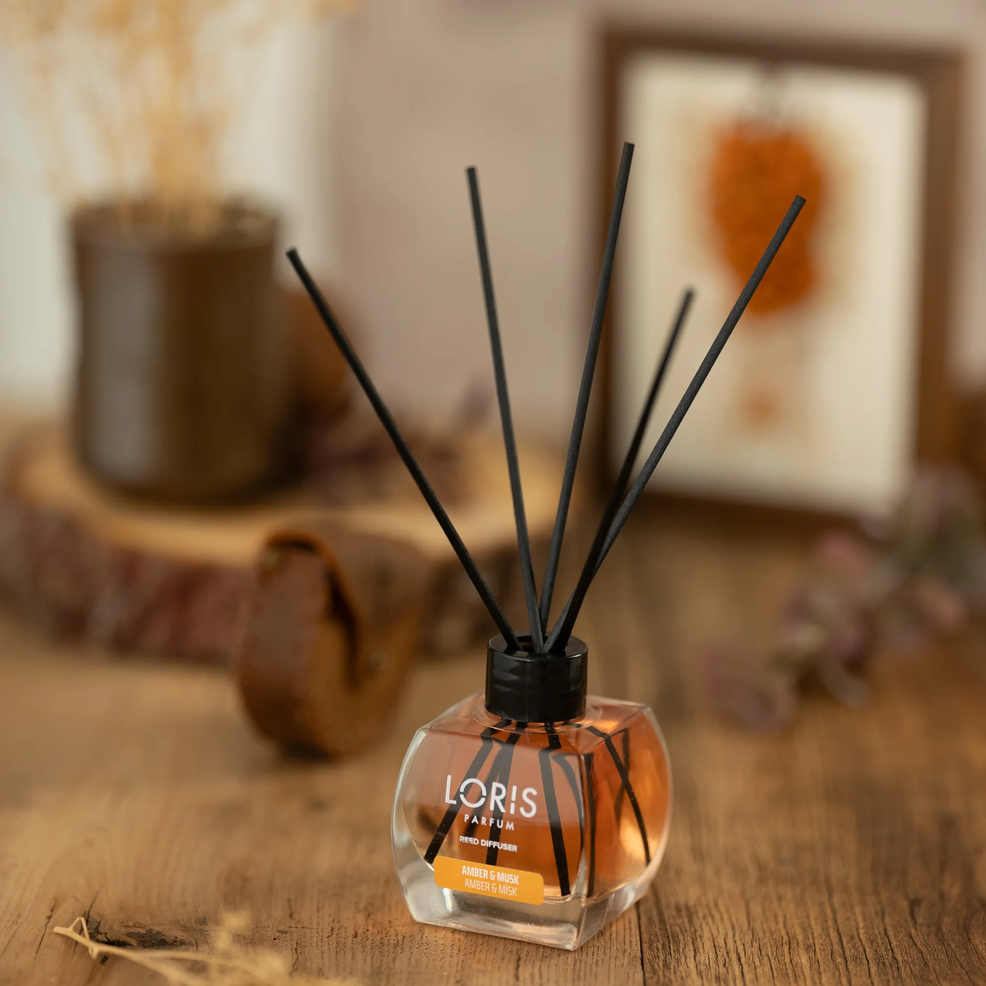 Reed Diffuser (Bärnsten & Mysk)