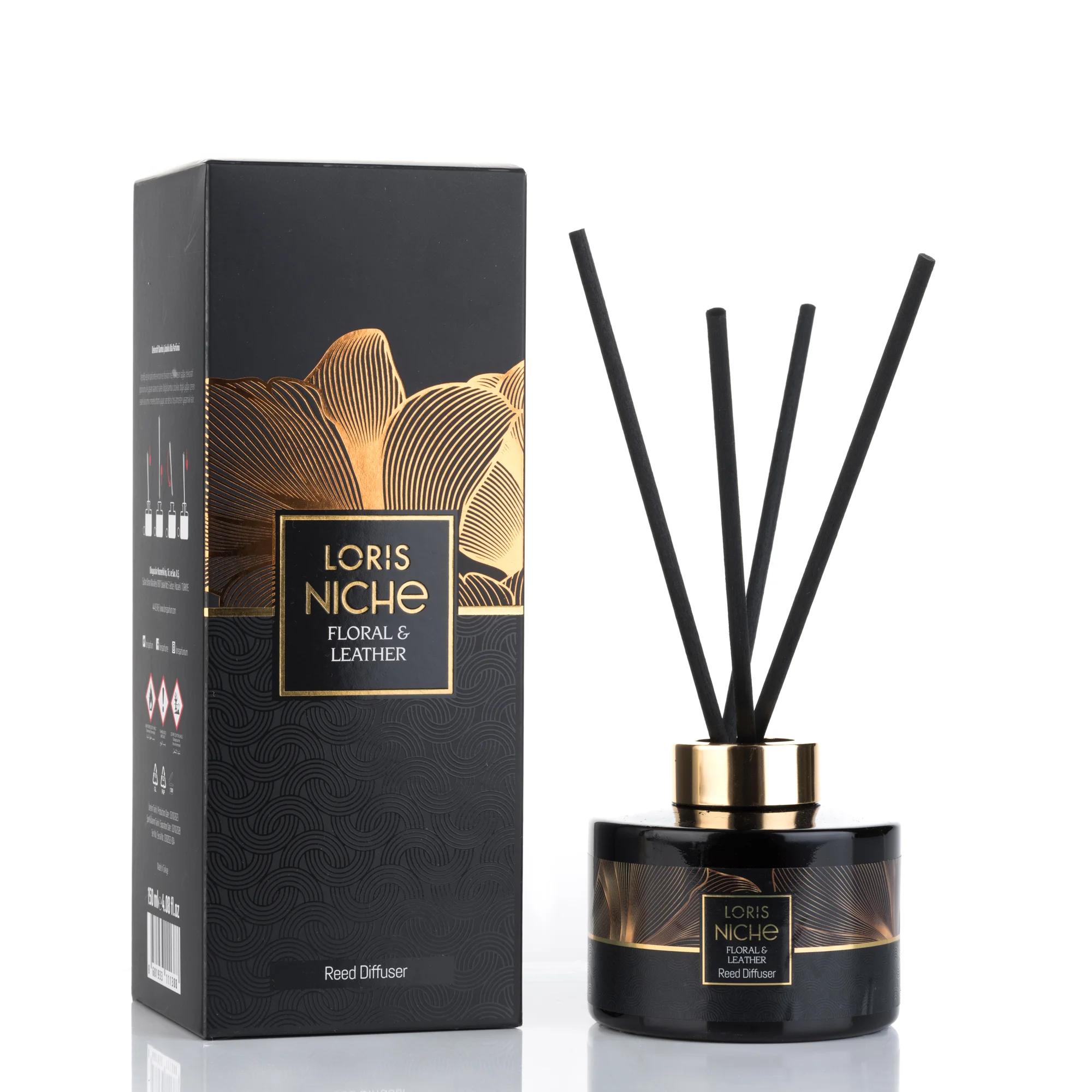 Niche Reed Diffuser (Floral & Leather)