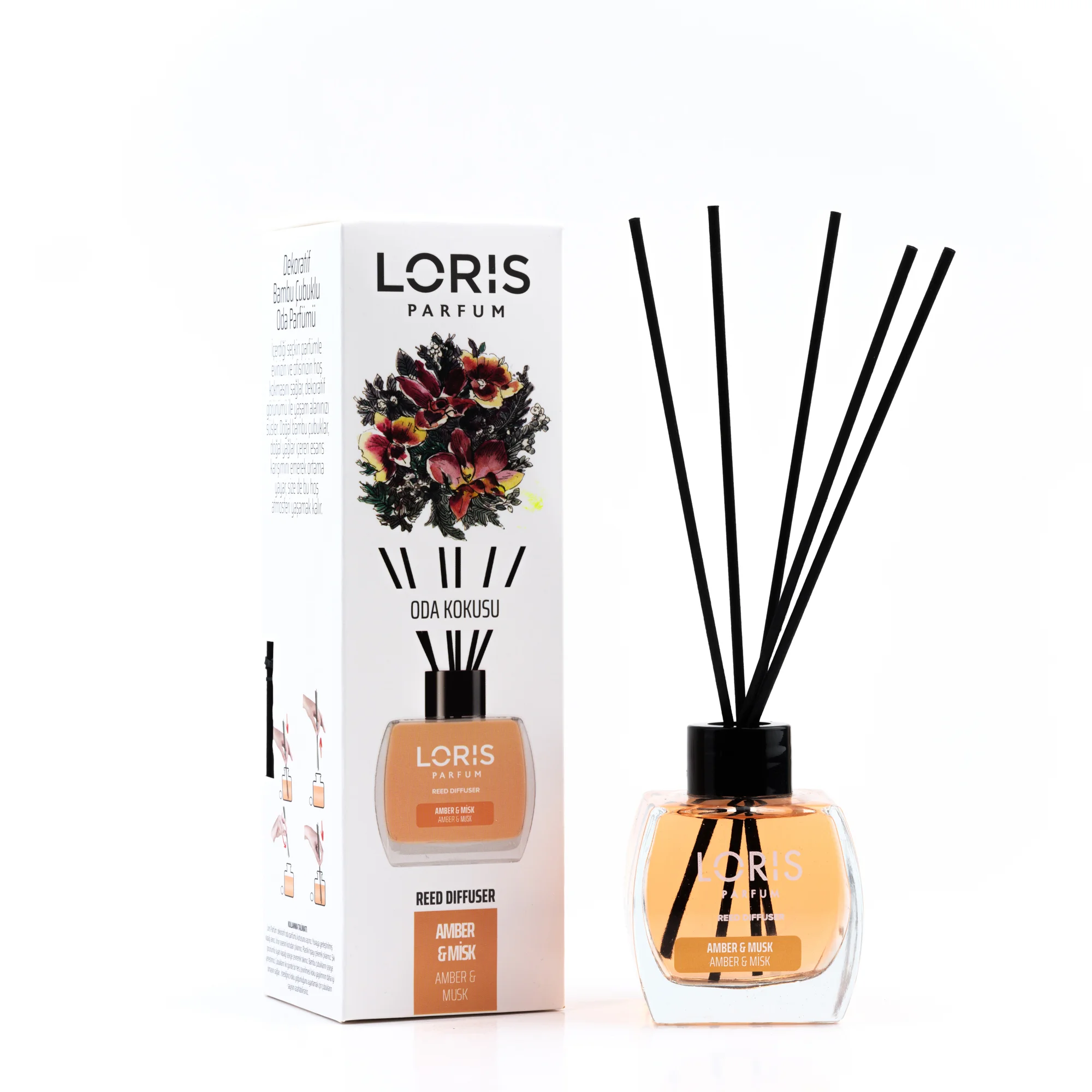 Reed Diffuser (Bärnsten & Mysk)