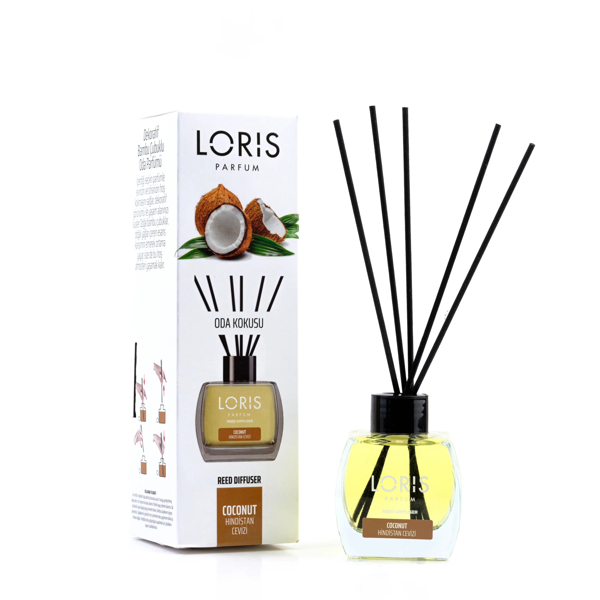 Reed Diffuser (Kokosnöt)