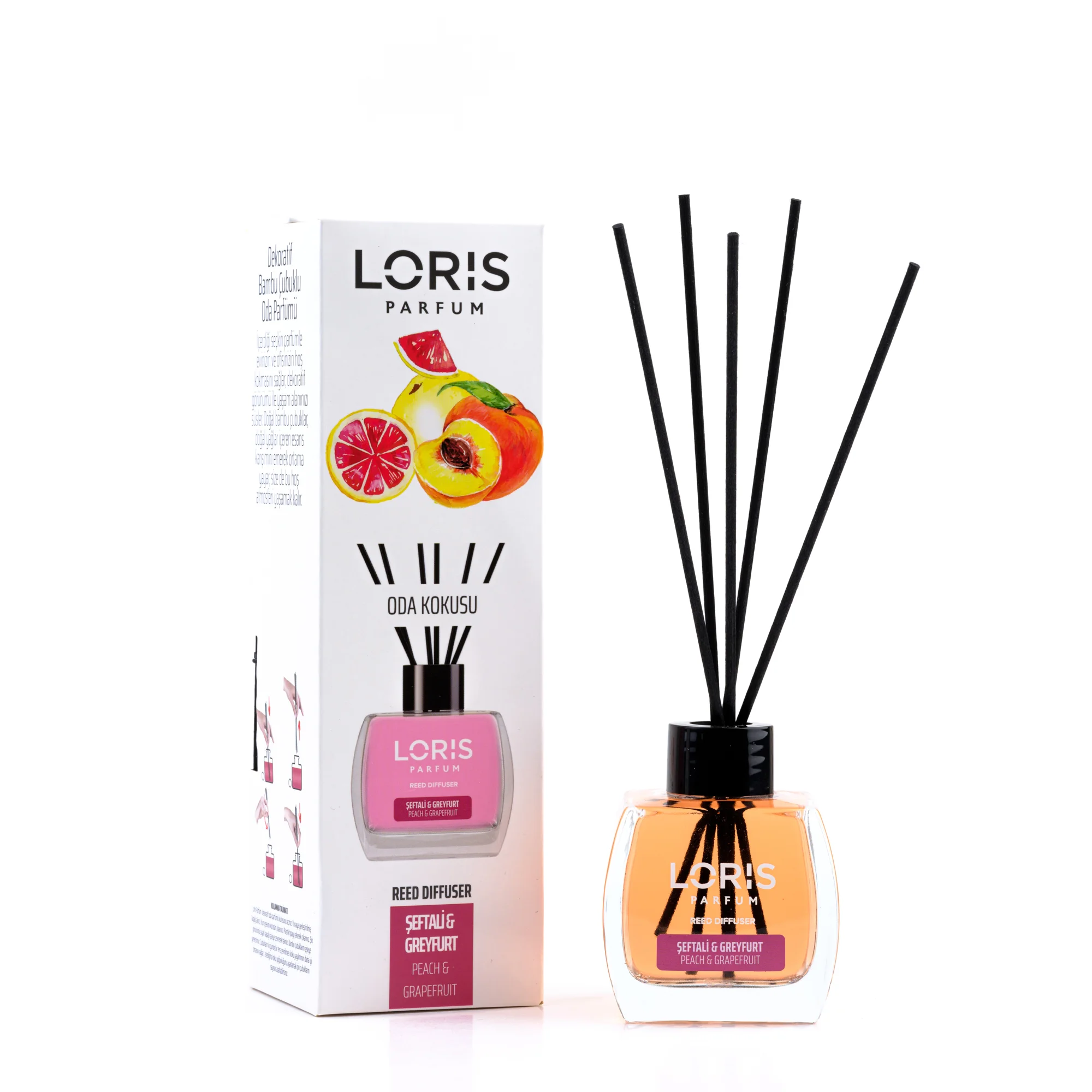 Reed Diffuser (Peach & Grapefruit)