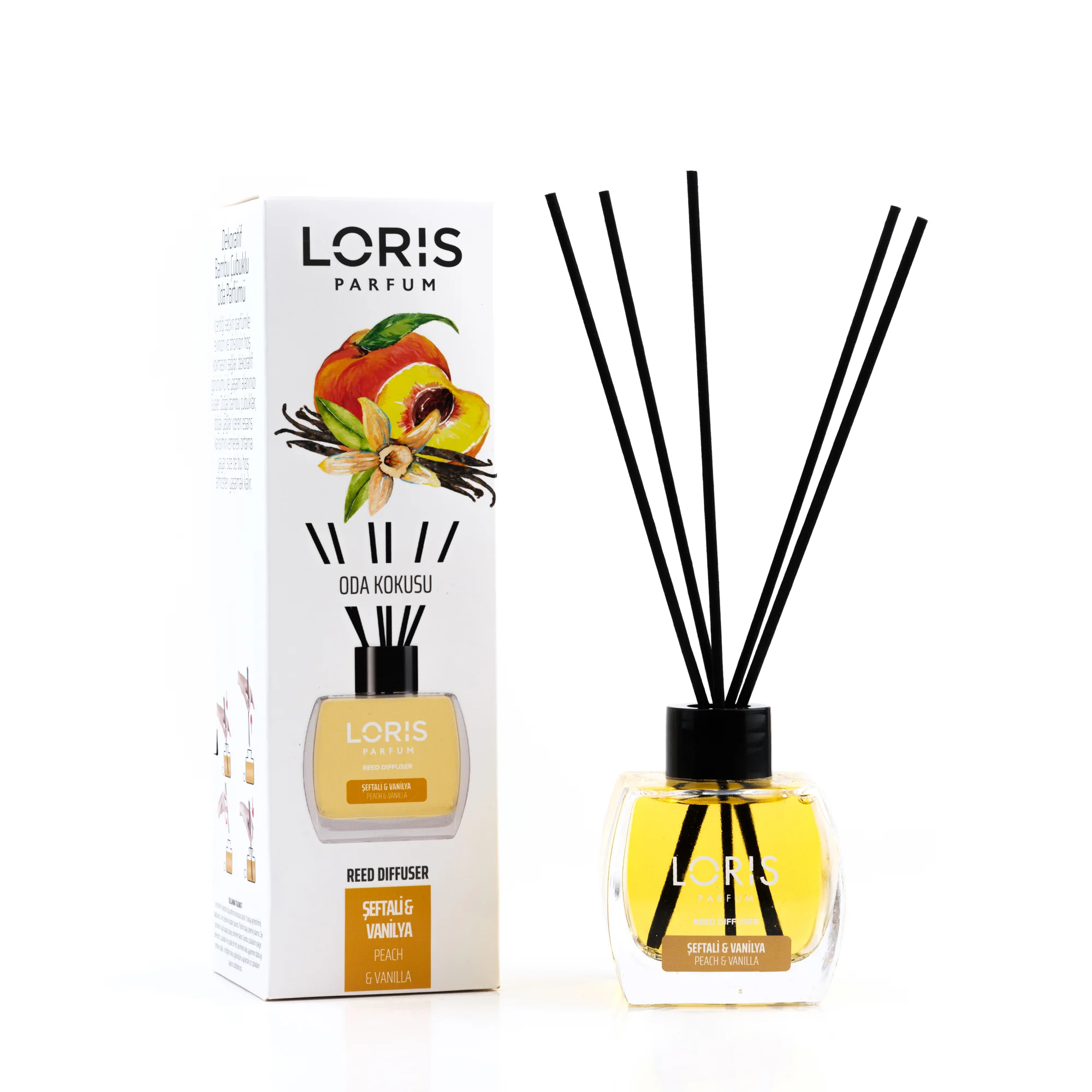 Reed Diffuser (Peach & Vanilla)